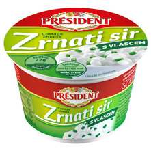 President Zrnati sir s vlascem 200 g