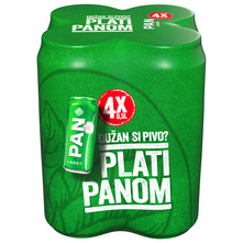 Pan Svijetlo pivo 4x 0,5 l