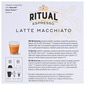 Ritual espresso Latte Macchiato DG kava, 16 kapsula, 164 g