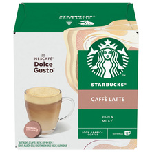 Starbucks Caffé Latte by Nescafé Dolce Gusto kava, 12 kapsula, 121,2 g
