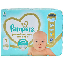 Pampers Premium Care Pelene, Veličina 1, 2-5 kg 72/1