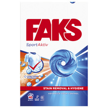 Faks SportAktiv Deterdžent stain removal&hygiene 2,2 kg=40 pranja