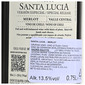 Santa Lucia Merlot Kvalitetno vino 0,75 l