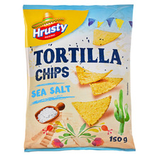 Hrusty Tortilla čips morska sol 150 g