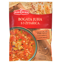 Podravka Bogata juha s 5 žitarica 80 g