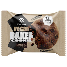 Polleo Sport Vegan Baked Cookie double chocolate 75 g