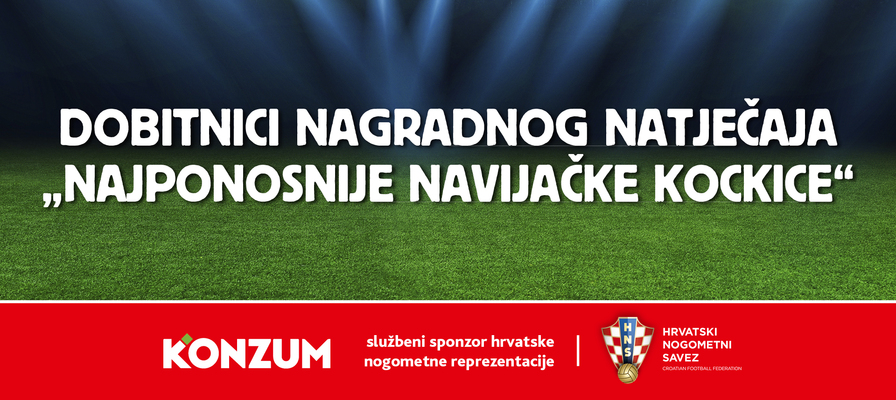 Dobitnici nagradnog natječaja „Najponosnije navijačke kockice #ponosninanase“