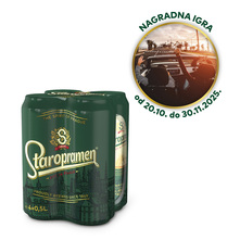 Staropramen Svijetlo pivo 4x0,5 l