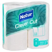 Natur Clever Cut papirnati ručnici 3 sloja 2/1