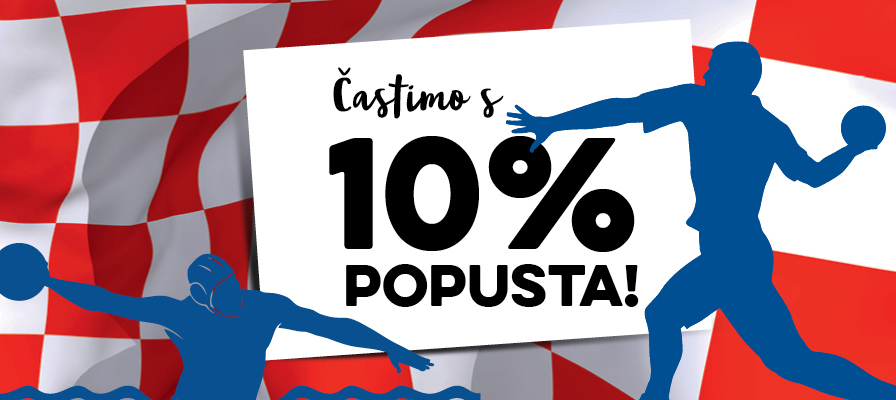 ​Častimo s 10% popusta!