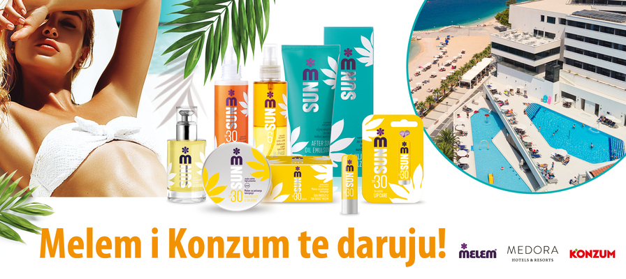 Melem i Konzum daruju ljeto iz snova!
