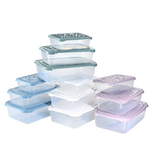 Mega Plast Set posuda s poklopcem razne boje 3/1