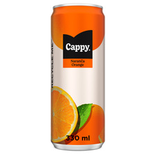 Cappy Negazirano osvježavajuće bezalkoholno piće naranča 0,33 l