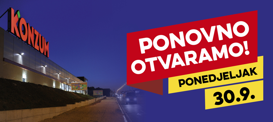 Ponovno otvaramo!
