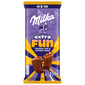 Milka Extra Fun Čokolada tropical mix&popping candy 150 g