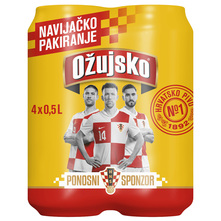 Ožujsko Svijetlo pivo 4x0,5 l
