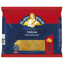 Zlato polje Tjestenina fidelini jušni rezanci 250 g
