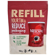 Nescafé Classic Instant kava refill 150 g