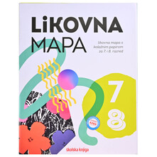 Likovna mapa s kolažnim papirom 7 i 8