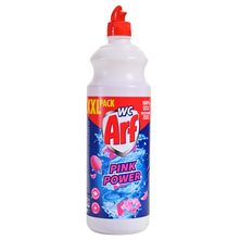 WC Arf Sredstvo za čišćenje wc školjke pink power 900 ml