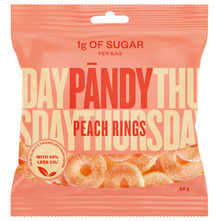 Pandy Gumeni bomboni okus breskve bez dodanog šećera 50 g
