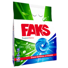 Faks SuperAktiv deterdžent stain removal&hygiene 1,1 kg=20 pranja