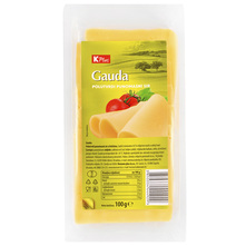 K Plus Gauda Polutvrdi punomasni sir u listićima 100 g