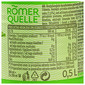 Romerquelle Gazirana voda limunska trava 0,5 l