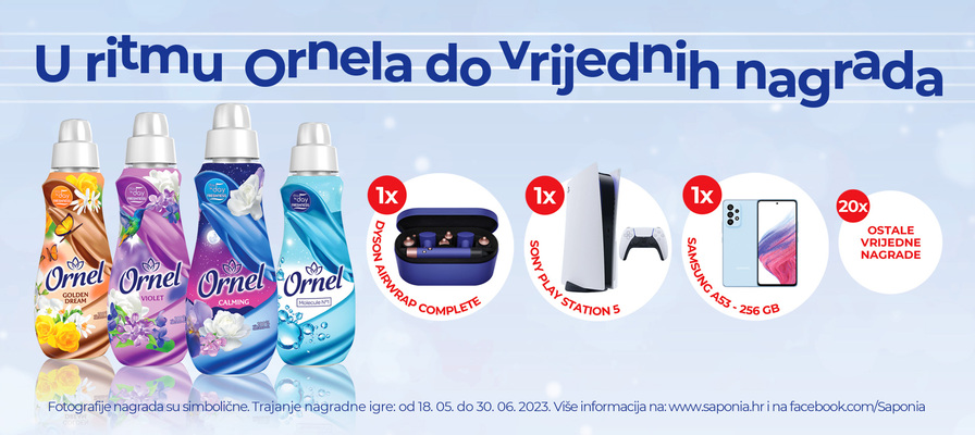 Nagradna igra samo u Konzumu - U ritmu Ornela do vrijednih nagrada