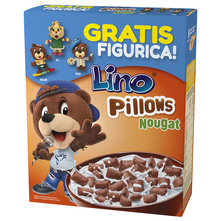Lino Pillows Punjeni jastučići lino lada nougat 250 g