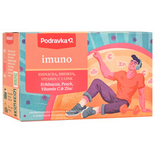 Podravka Imuno Čaj ehinacea, breskva, vitamin C i cink 50 g
