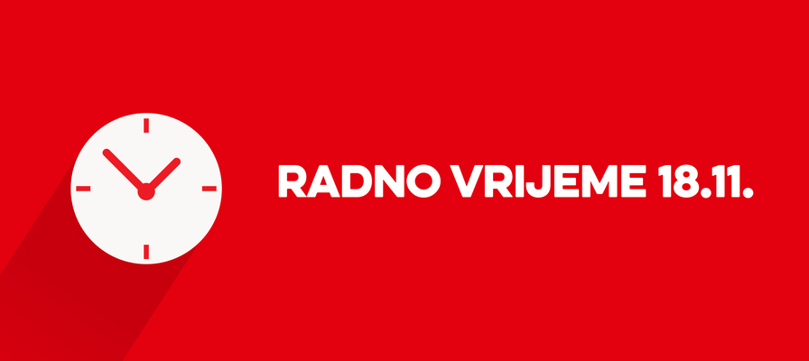 Radno vrijeme 18.11.2020.