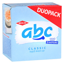 Abc Classic Svježi krem sir duopack 2x200 g