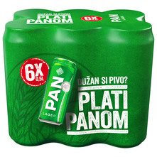 Pan Svijetlo pivo 6x0,5 l