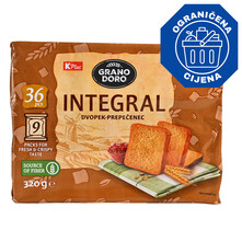 Grano Doro Dvopek integralni 320 g