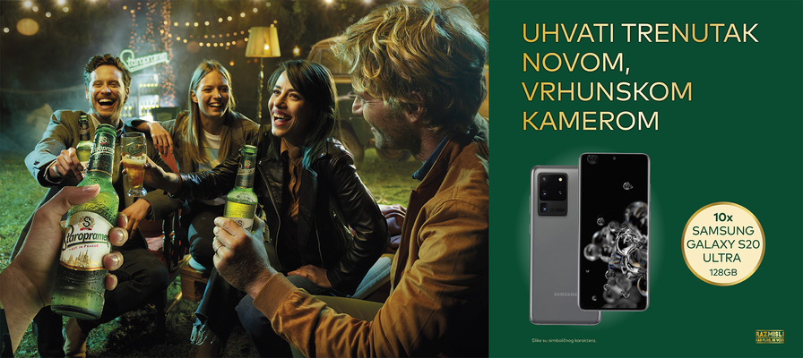 Velika nagradna igra: Osvoji Samsung Galaxy S20 Ultra mobitel