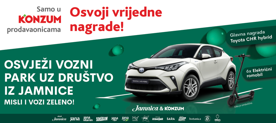 Nagradna igra - Osvježi vozni park uz društvo iz Jamnice