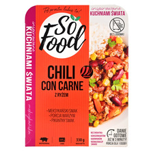 So Food Chilli Con Carne s rižom 330 g 