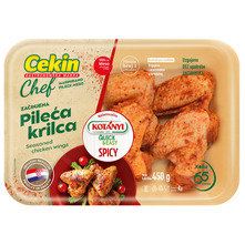 Cekin Chef Pileća krilca začinjena 450 g