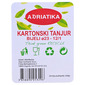 Adriatika Kartonski tanjur ø23 cm 12/1