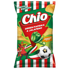 Chio Čips green paprika&jalapeno mexican style 130 g