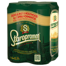 Staropramen Svijetlo pivo 4x0,5 l