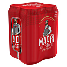 Madri Excepcional Svijetlo pivo 4x0,5 l