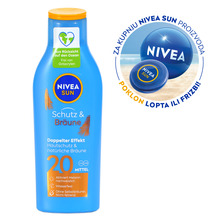 Nivea Sun Schutz&Braune SPF 20 Losion za sunčanje 200 ml