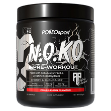 Polleo Sport N.O.KO Pre-Workout Prah cola lemon 400 g