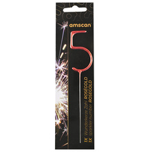 Amscan Rosegold Prskalica broj 5