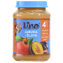 Lino Kašica jabuka i šljiva 190 g