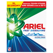 Ariel Deterdžent fast dissolving alpine fresh 2,75 kg=50 pranja