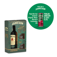 Jameson Irish Whiskey 0,7 l + 2 čaše