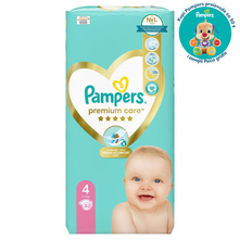 Pampers Premium Care Pelene, veličina 4 (Maxi) 9-14 kg 52/1
